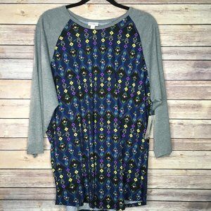 LulaRoe (1.0) 3XL Randy Geometric Print - BNWT